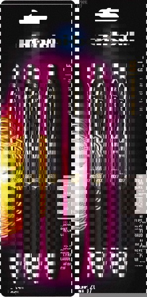 Retractable Pen: 0.38 mm Tip, Black Ink